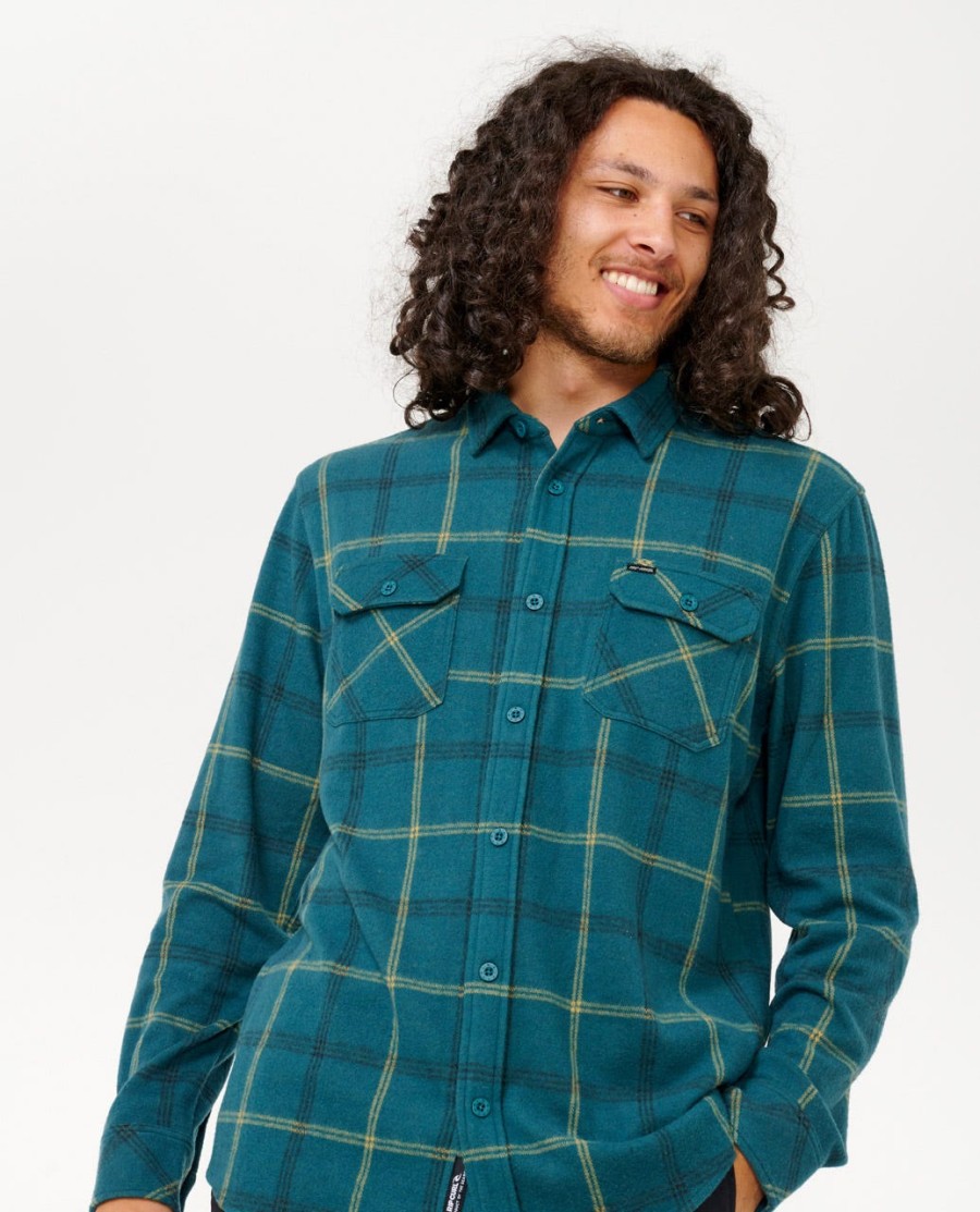 geruit shirt met lange mouwen