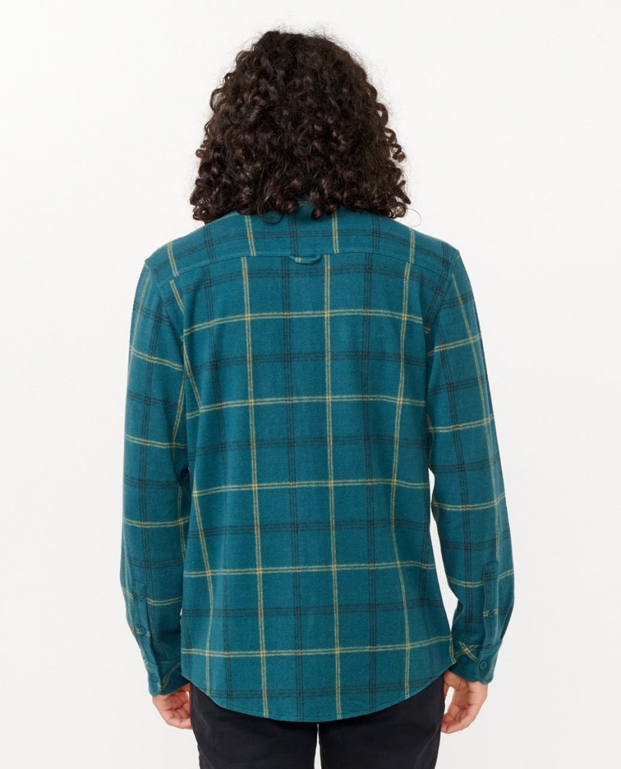 geruit shirt met lange mouwen