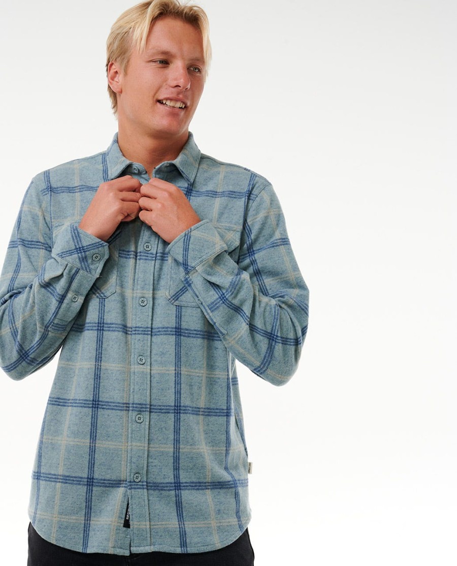 geruit shirt met lange mouwen
