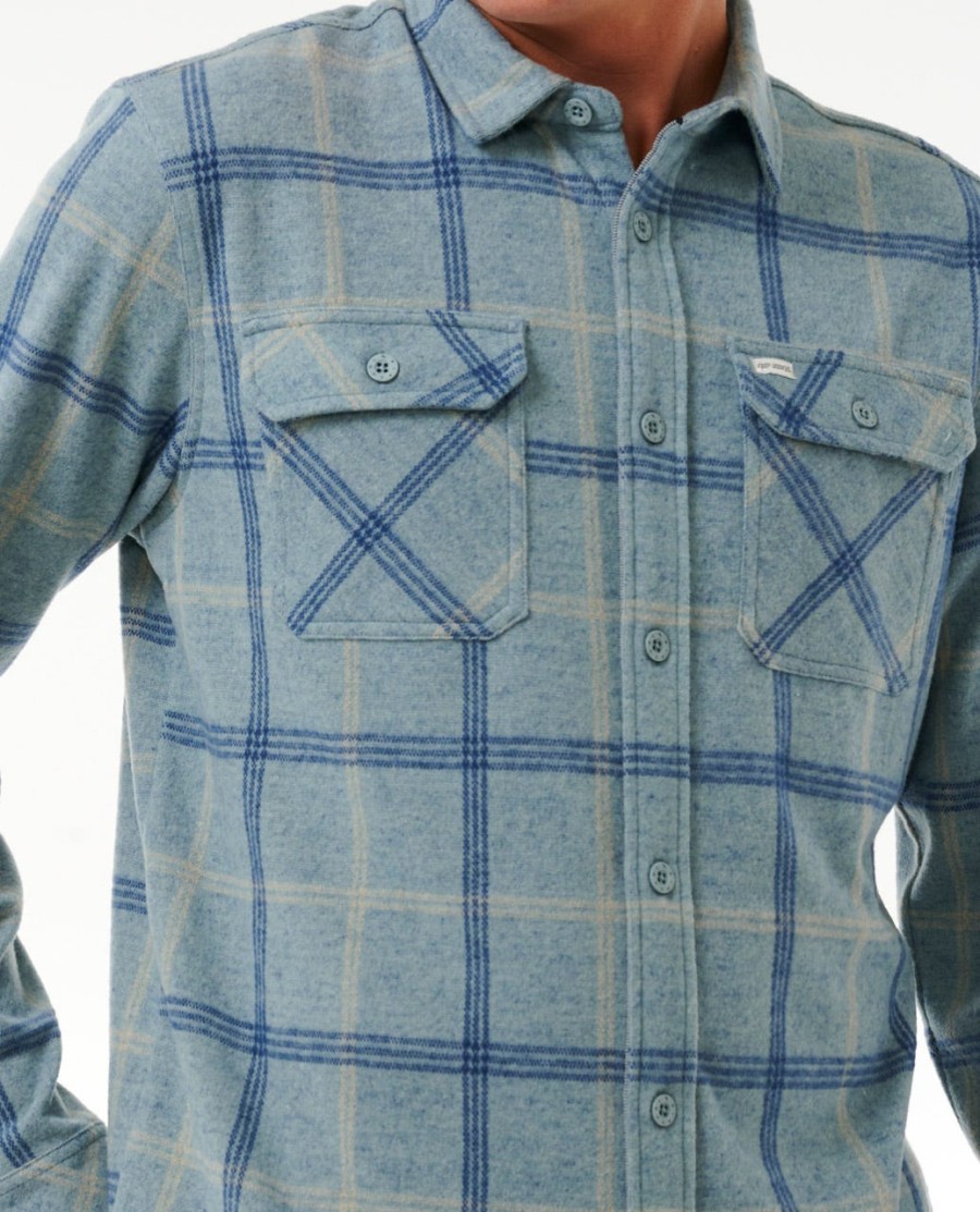 geruit shirt met lange mouwen
