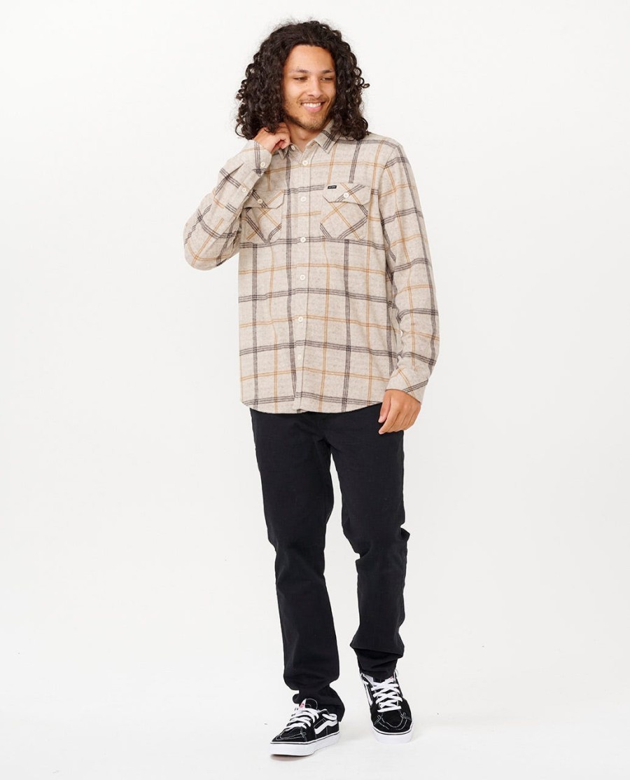geruit shirt met lange mouwen