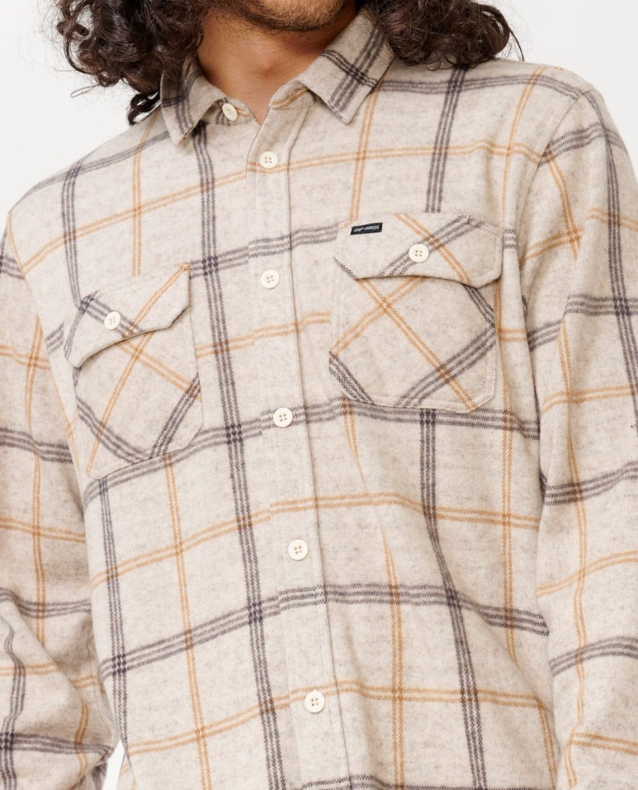 geruit shirt met lange mouwen