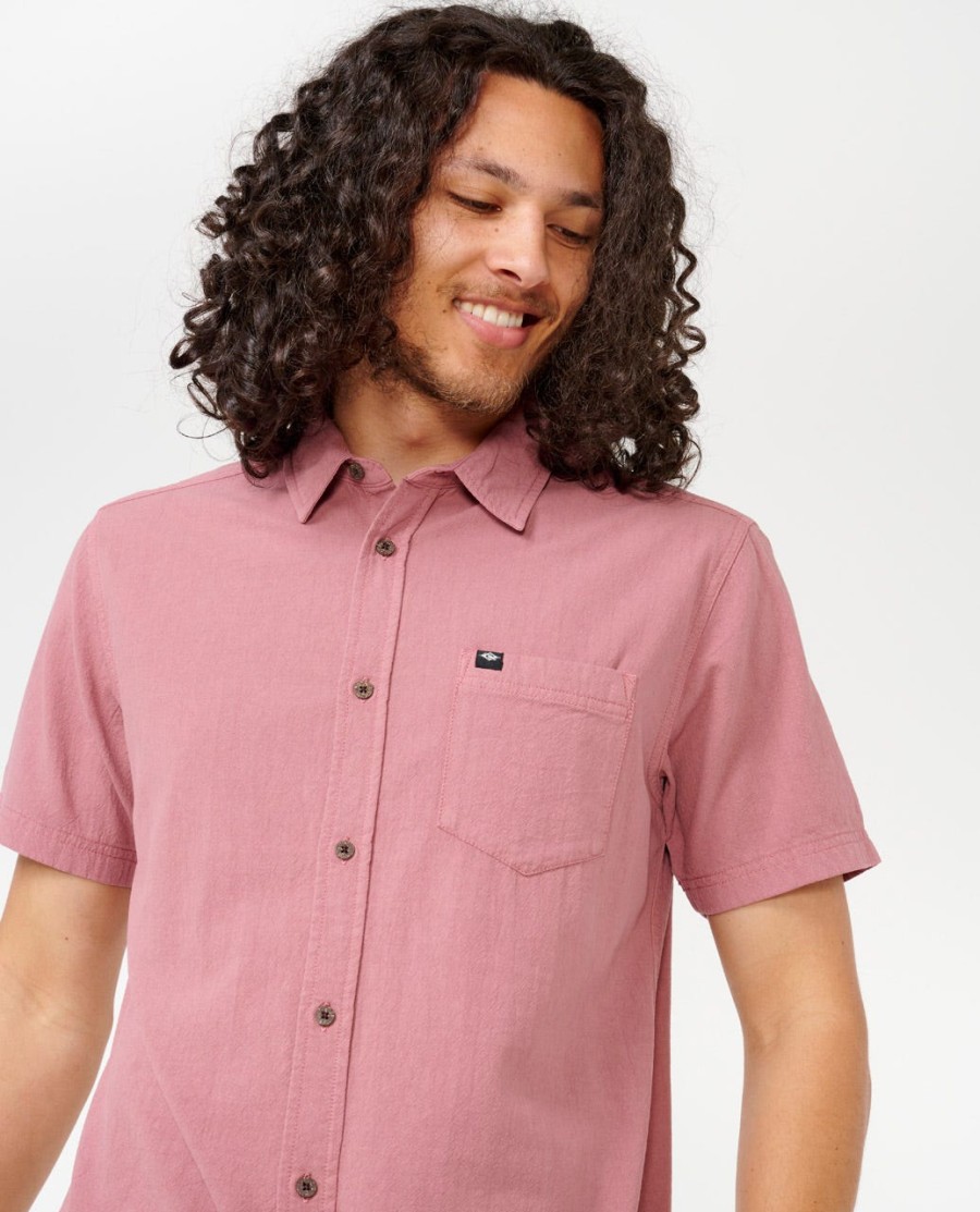 klassiek surfshirt met korte mouwen