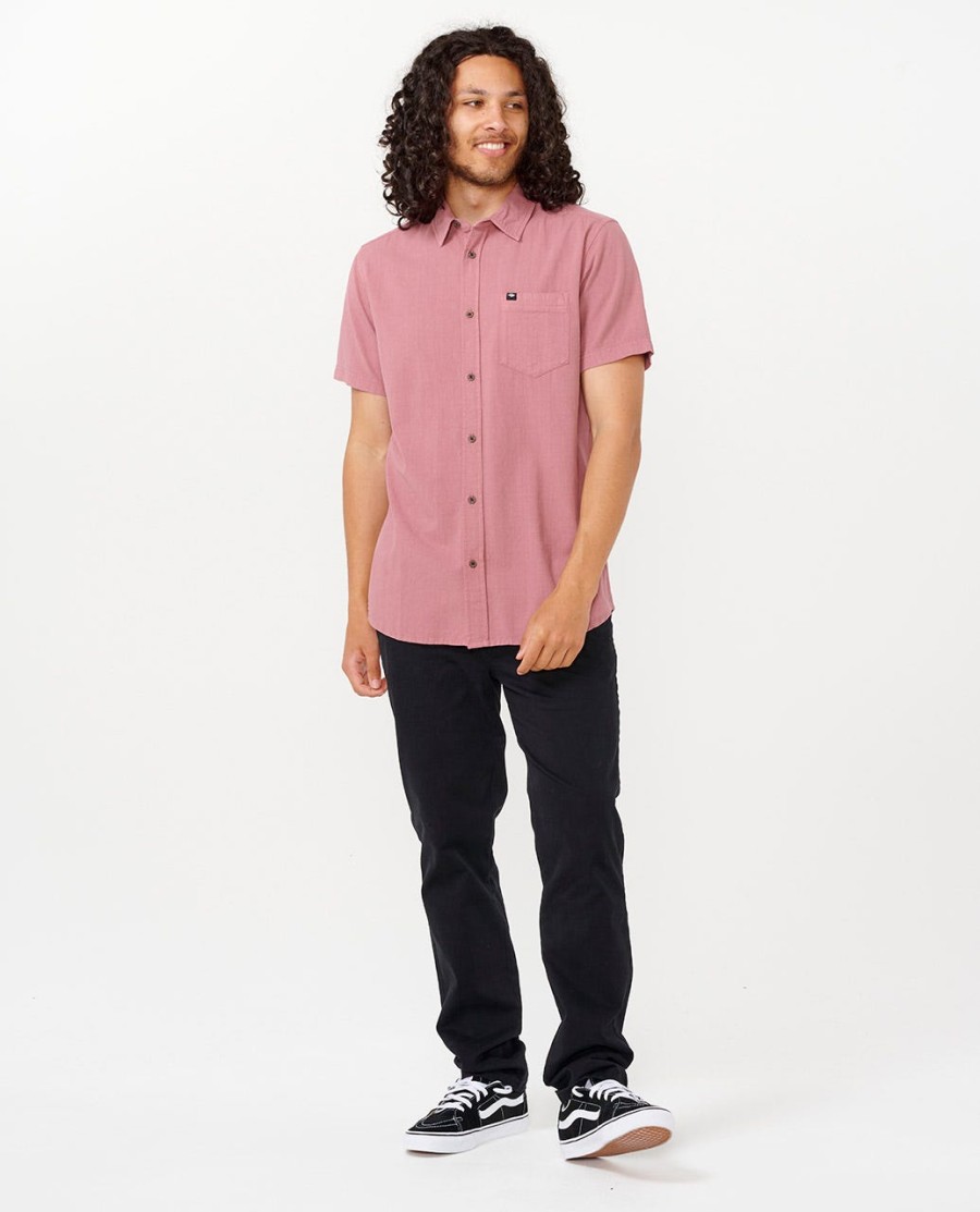 klassiek surfshirt met korte mouwen