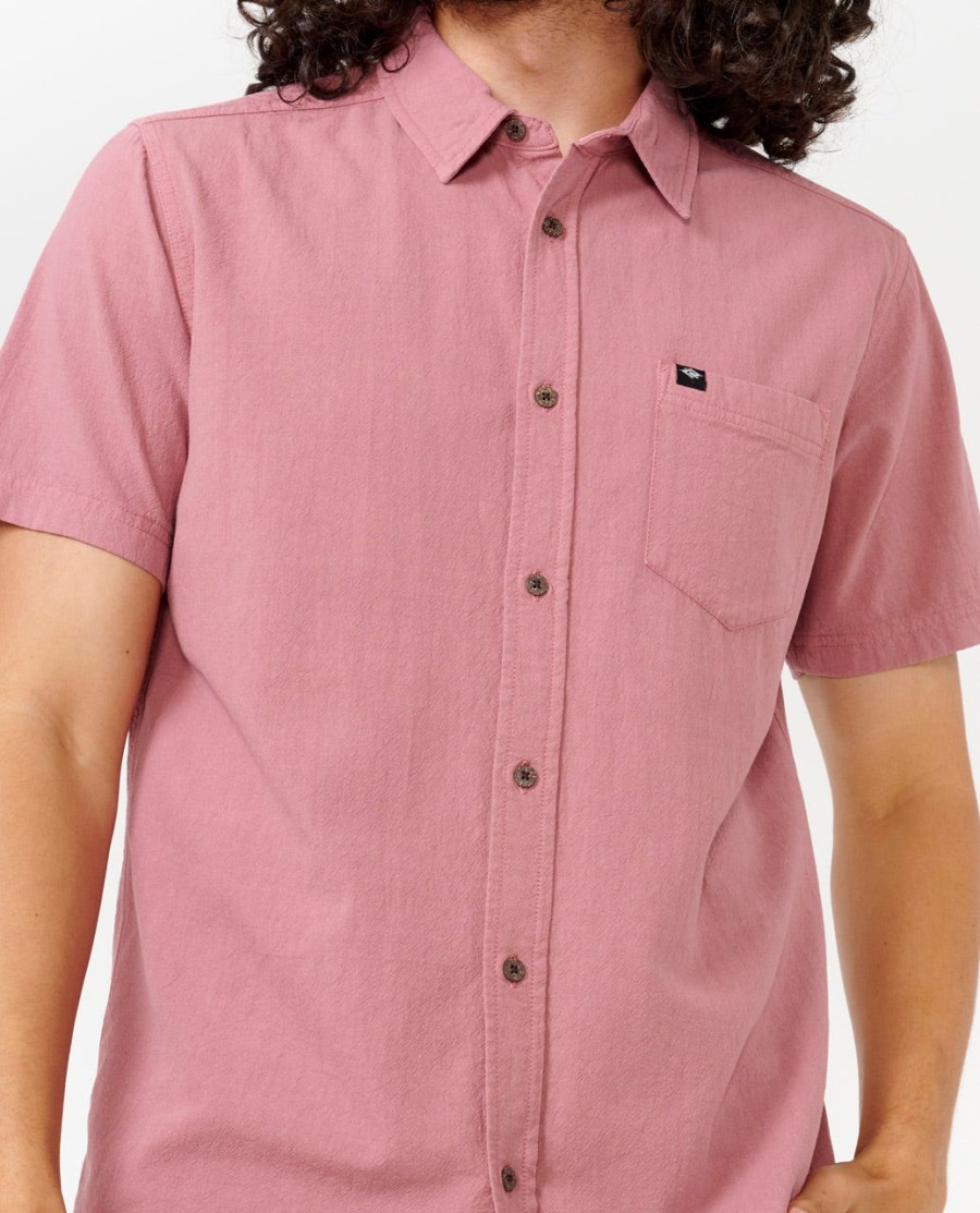 klassiek surfshirt met korte mouwen