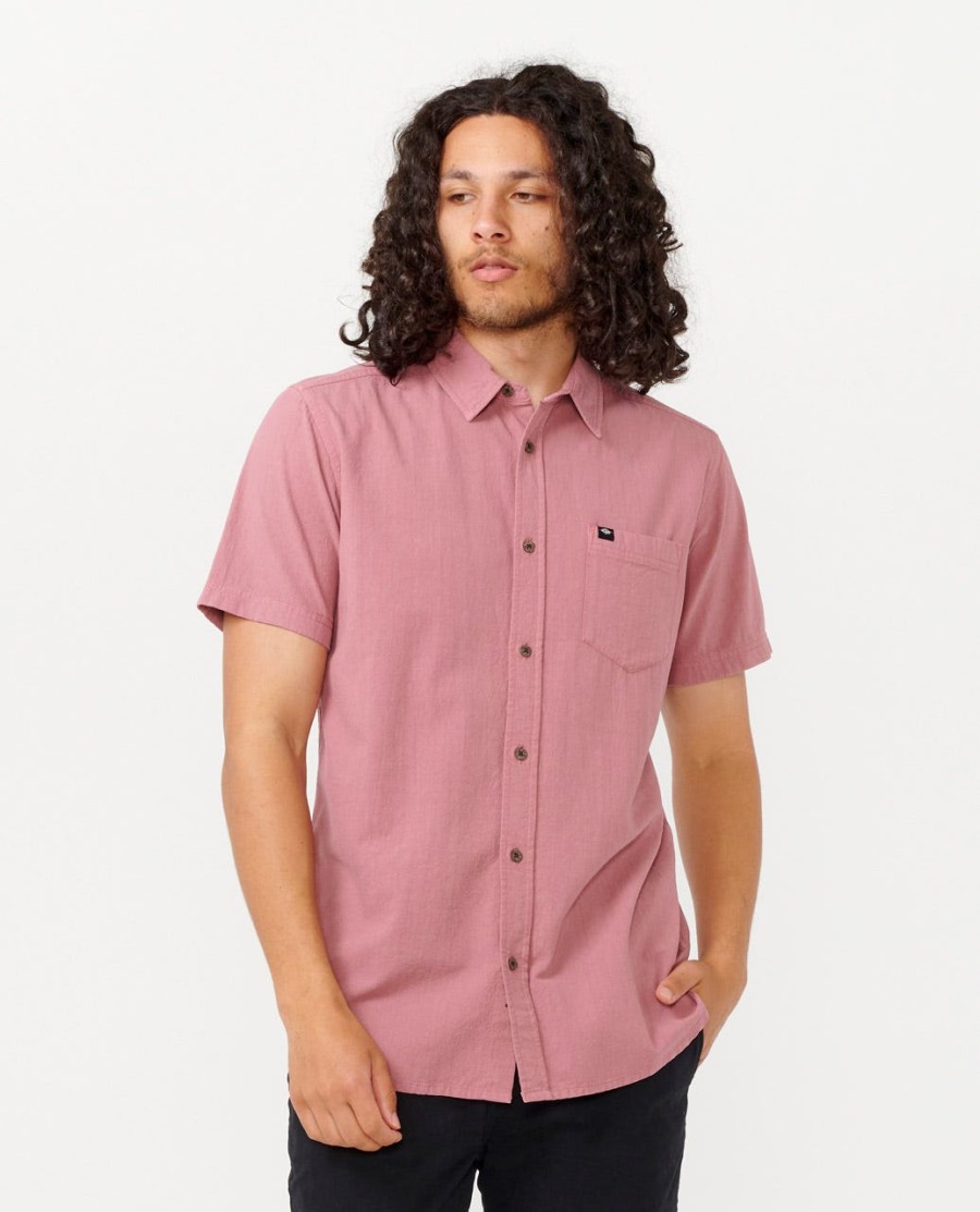 klassiek surfshirt met korte mouwen