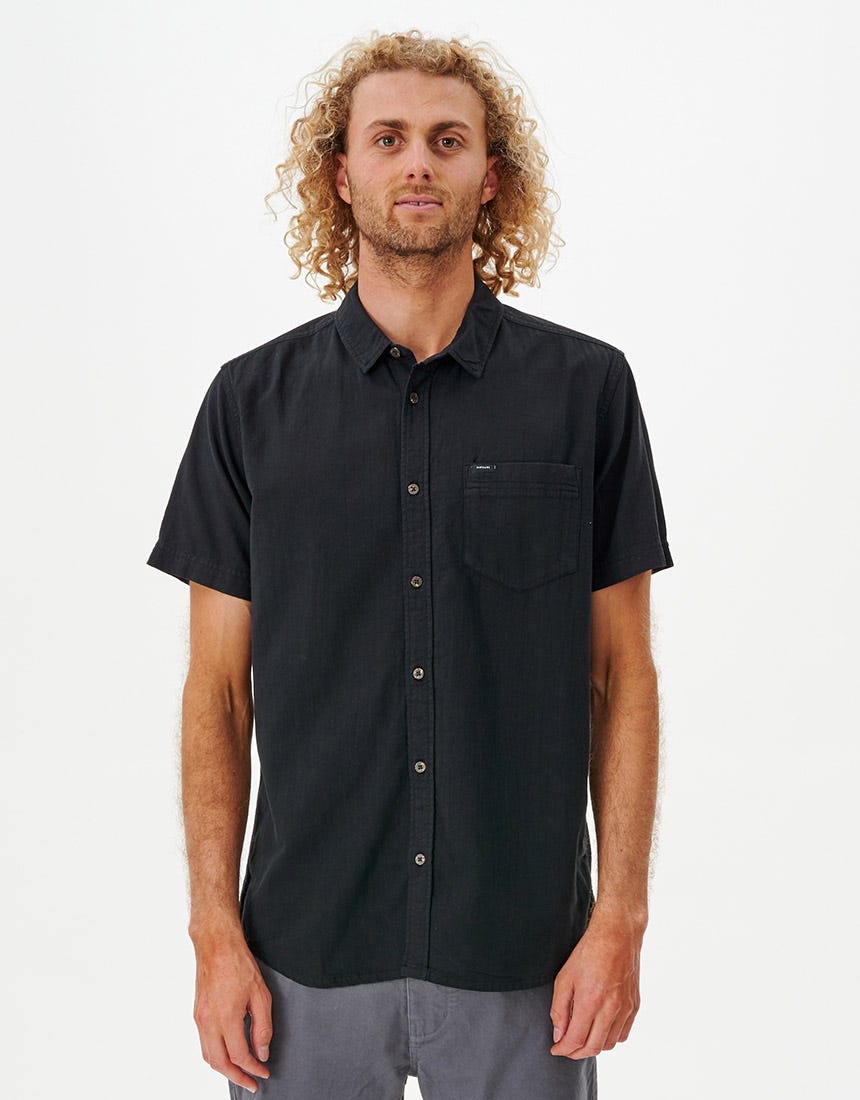 klassiek surfshirt met korte mouwen