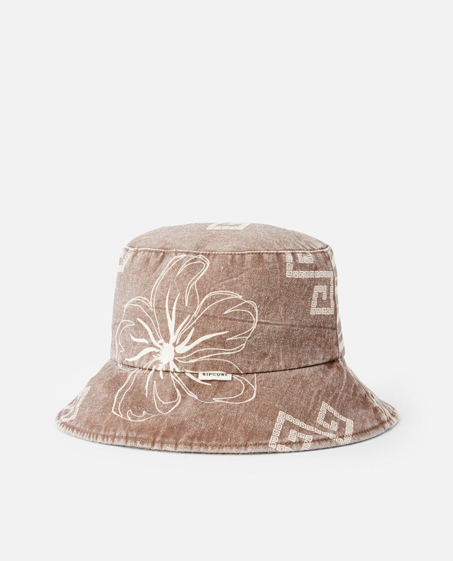 bucket hat met gemengde upf50-bescherming