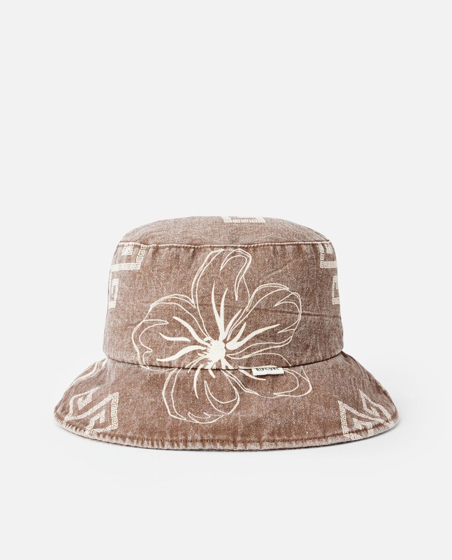 bucket hat met gemengde upf50-bescherming