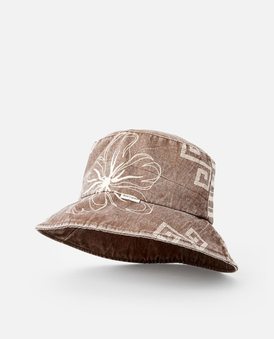 bucket hat met gemengde upf50-bescherming