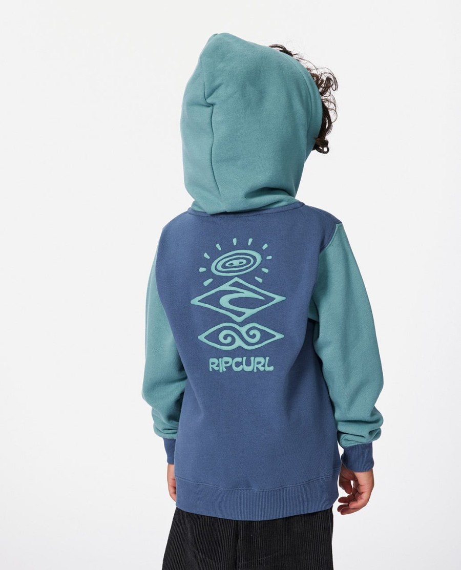 grom energy capuchon met ritssluiting - jongens 2-8 jaar