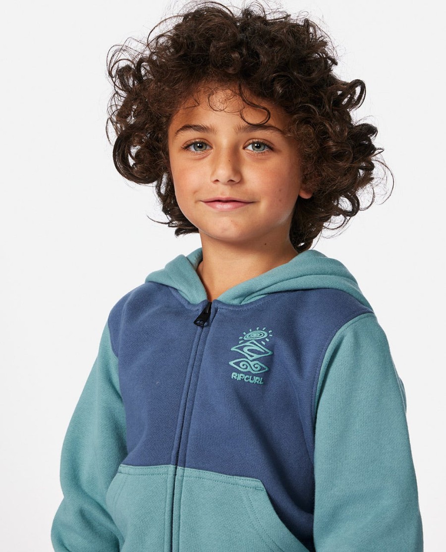 grom energy capuchon met ritssluiting - jongens 2-8 jaar