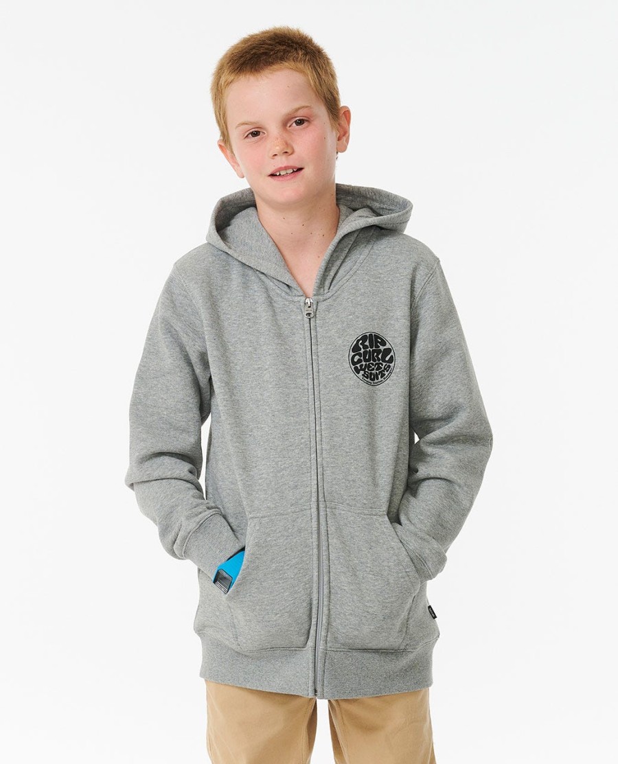 wetsuit icon zip through hood - jongens 8-14 jaar