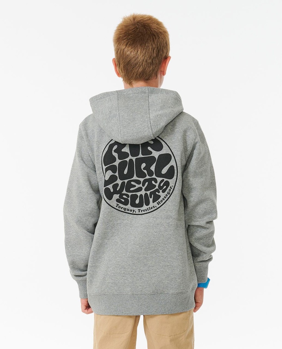 wetsuit icon zip through hood - jongens 8-14 jaar