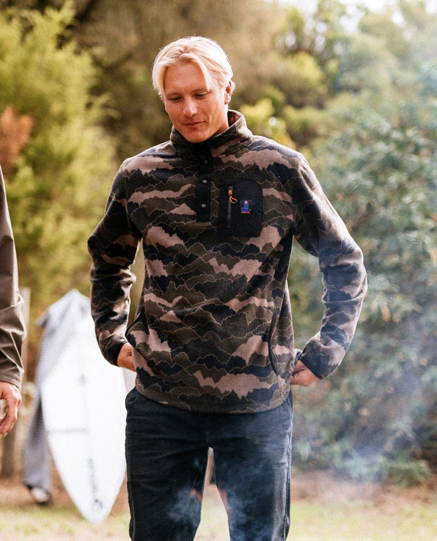 zoek polar fleece crew