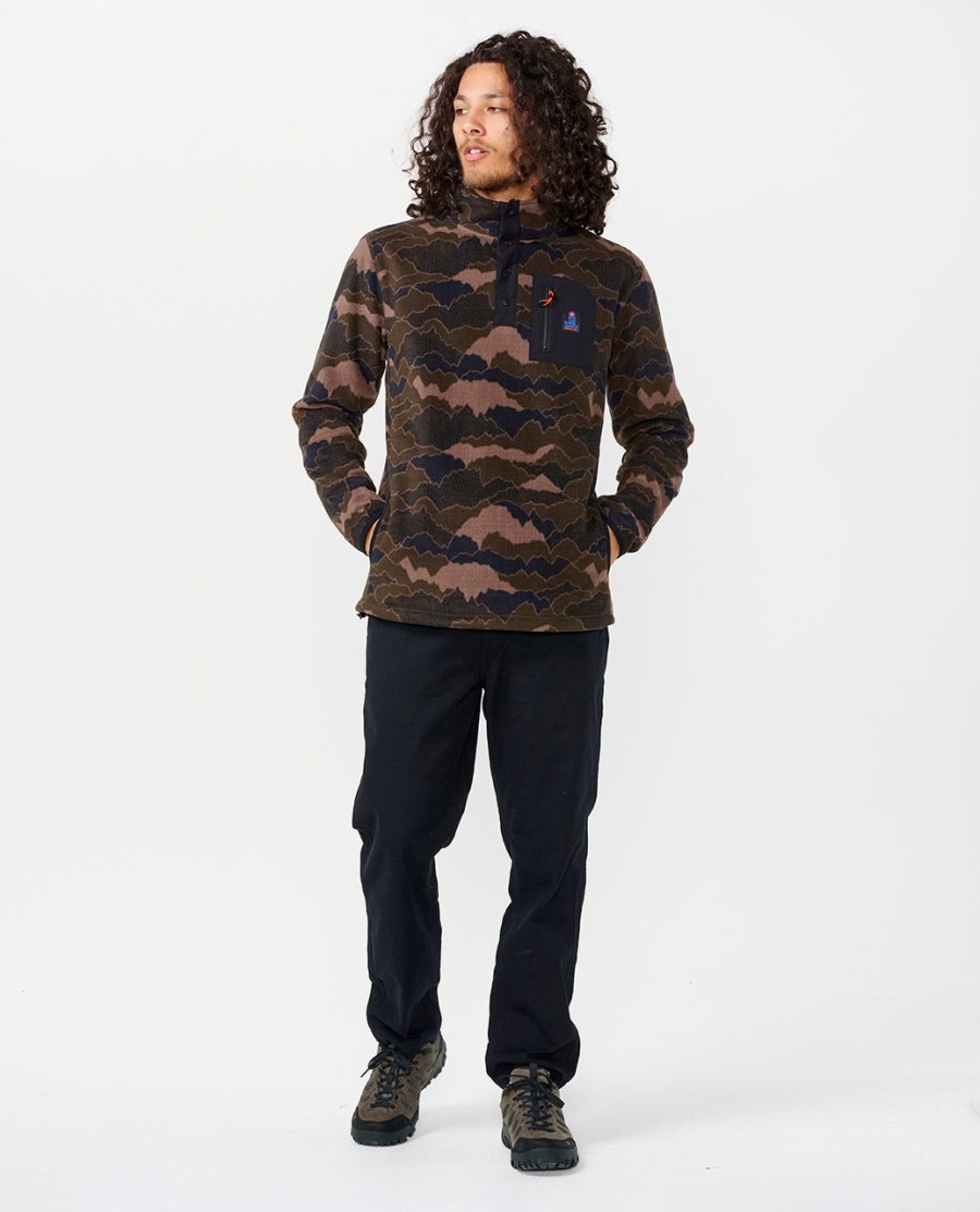 zoek polar fleece crew