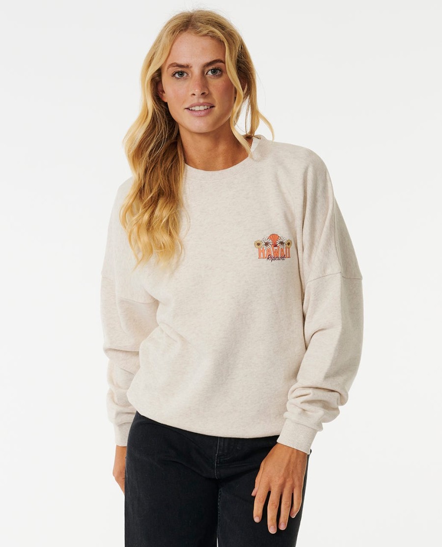 mystic drop shoulder crew