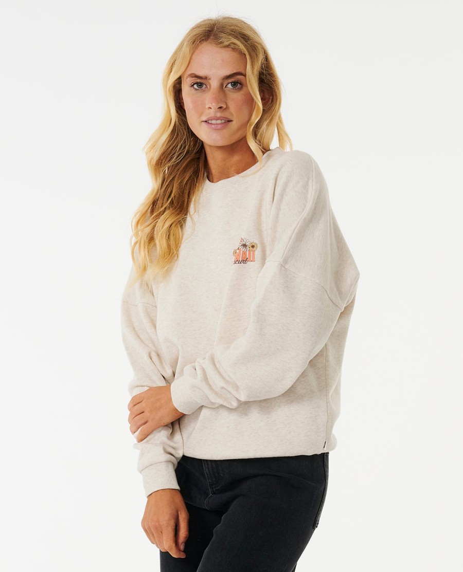mystic drop shoulder crew