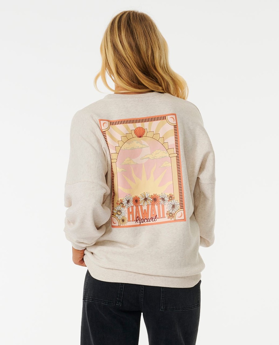 mystic drop shoulder crew