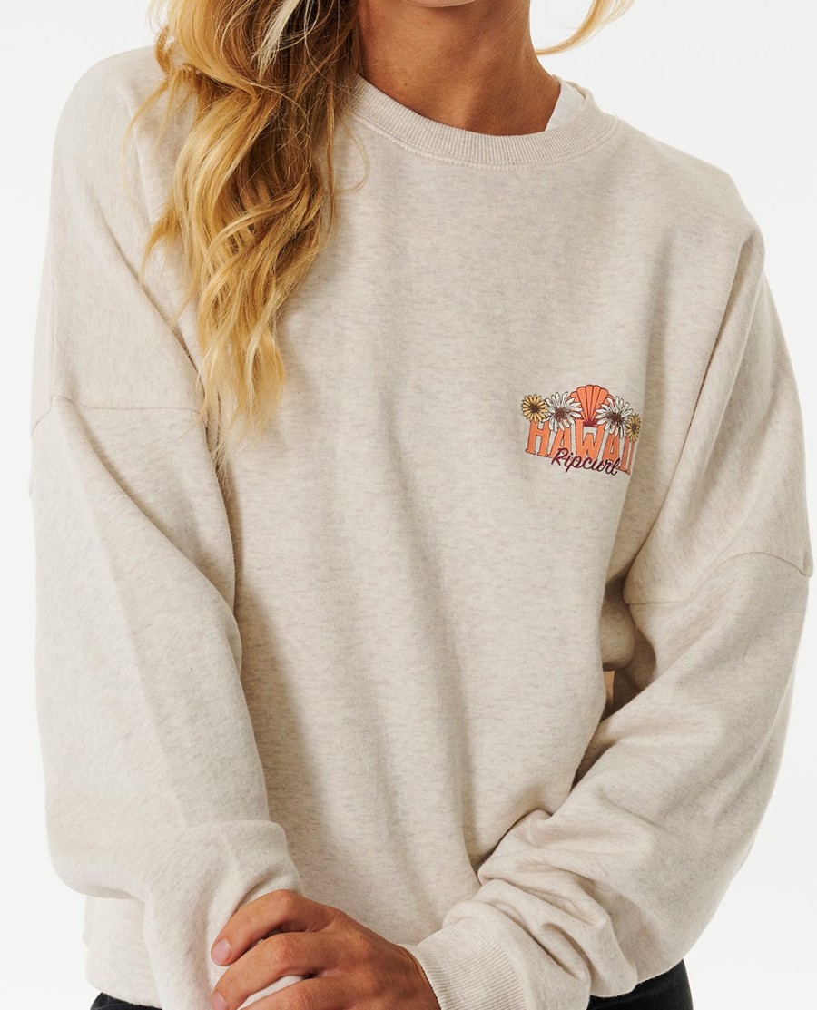 mystic drop shoulder crew