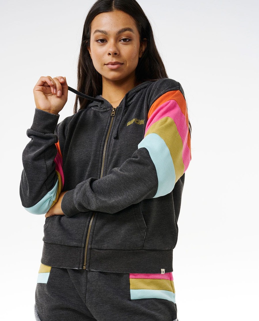 surf revival zip through hood