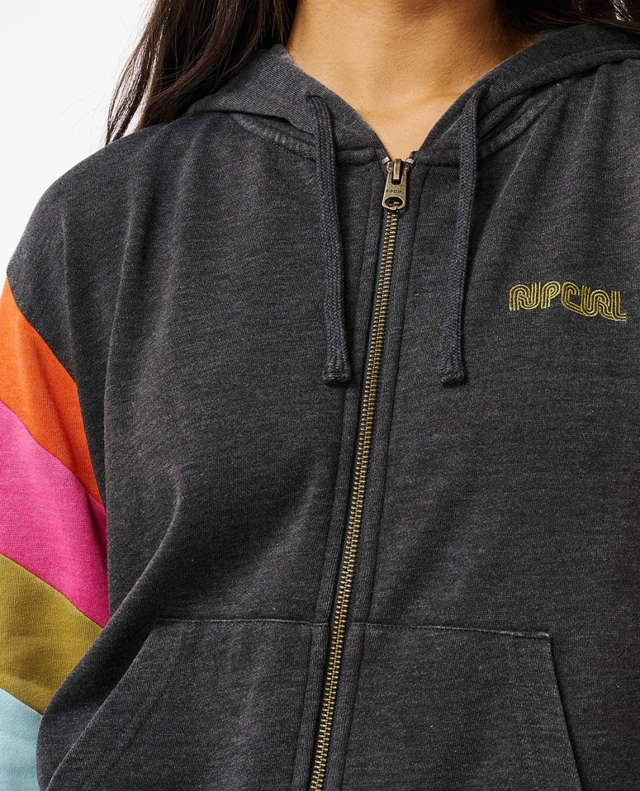surf revival zip through hood