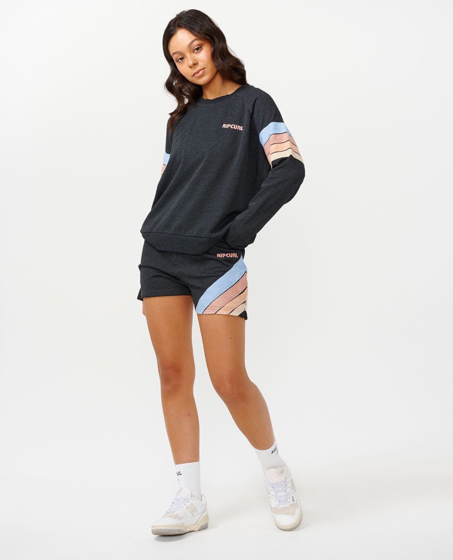 high tide raglan crew