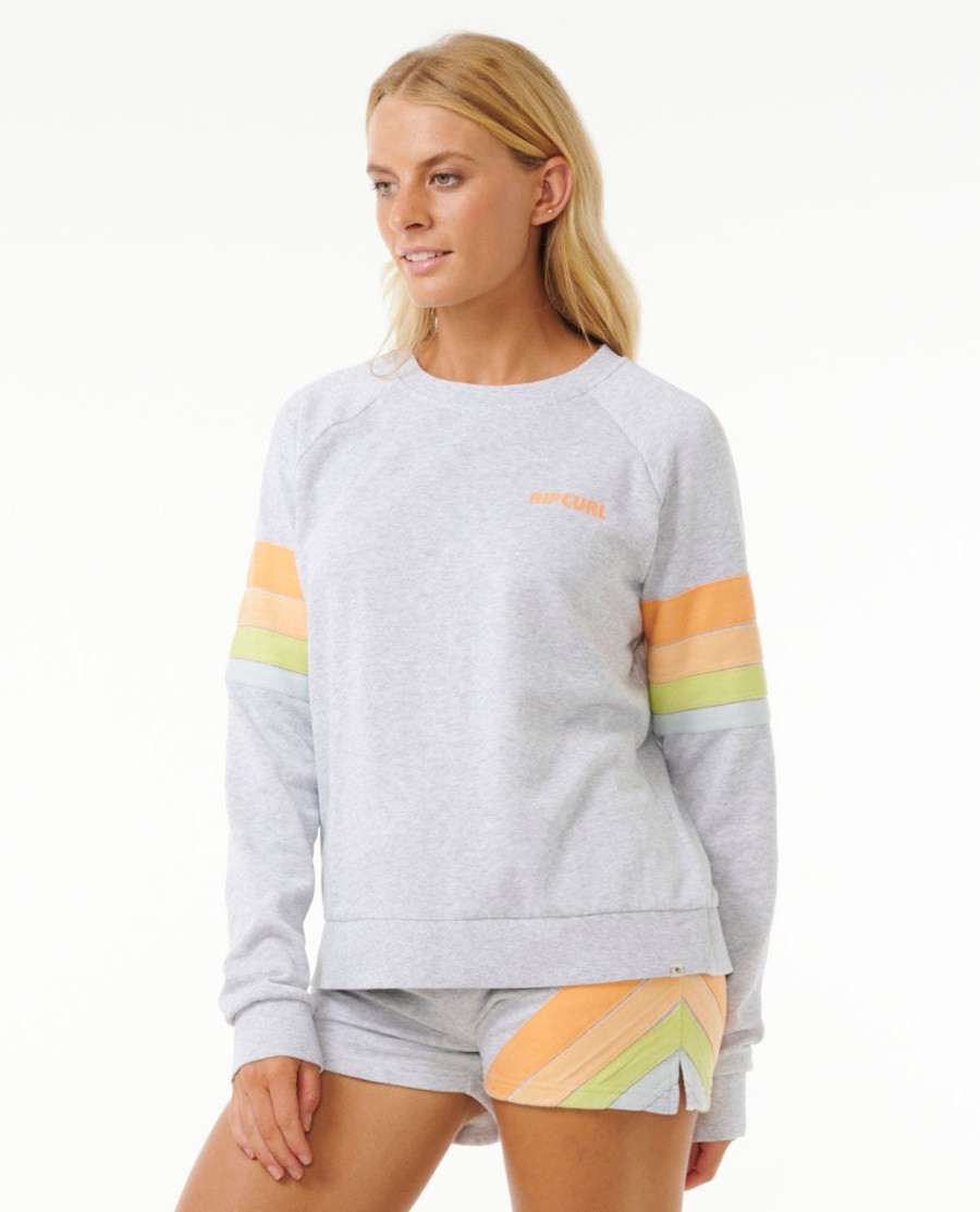 high tide raglan crew