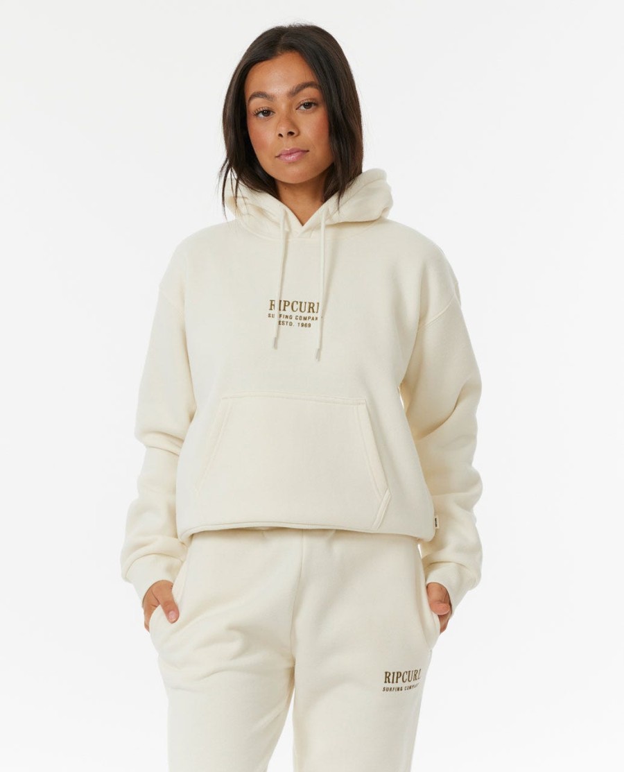 surf-essentieel relaxte hoodie