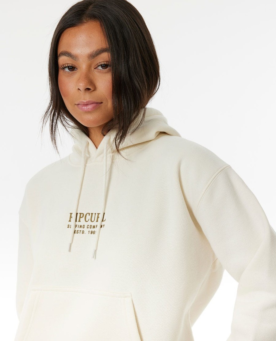 surf-essentieel relaxte hoodie