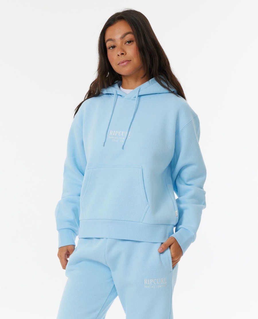 surf-essentieel relaxte hoodie
