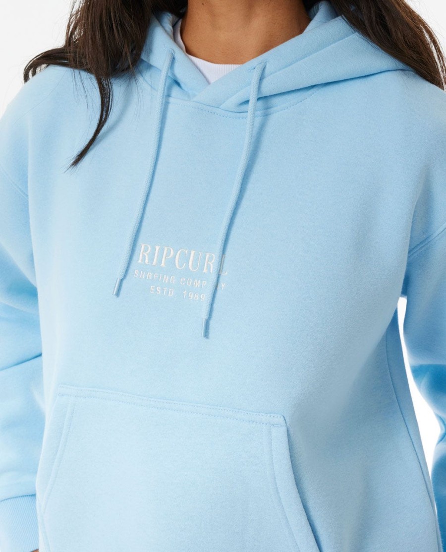 surf-essentieel relaxte hoodie