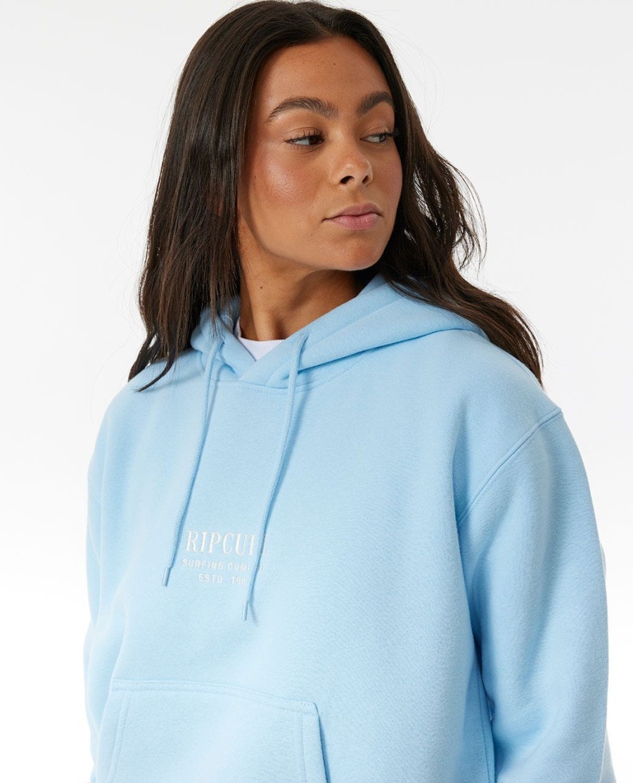 surf-essentieel relaxte hoodie
