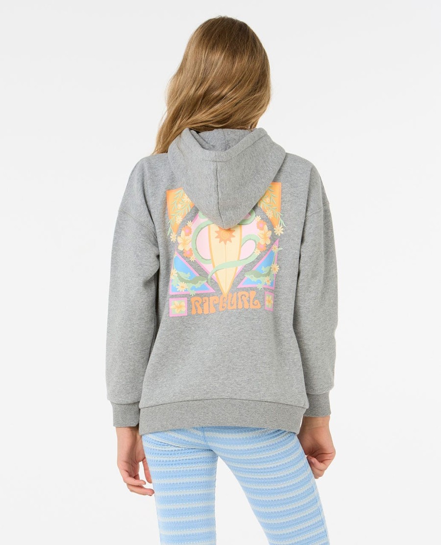 island bliss hood - meisjes 8-14 jaar
