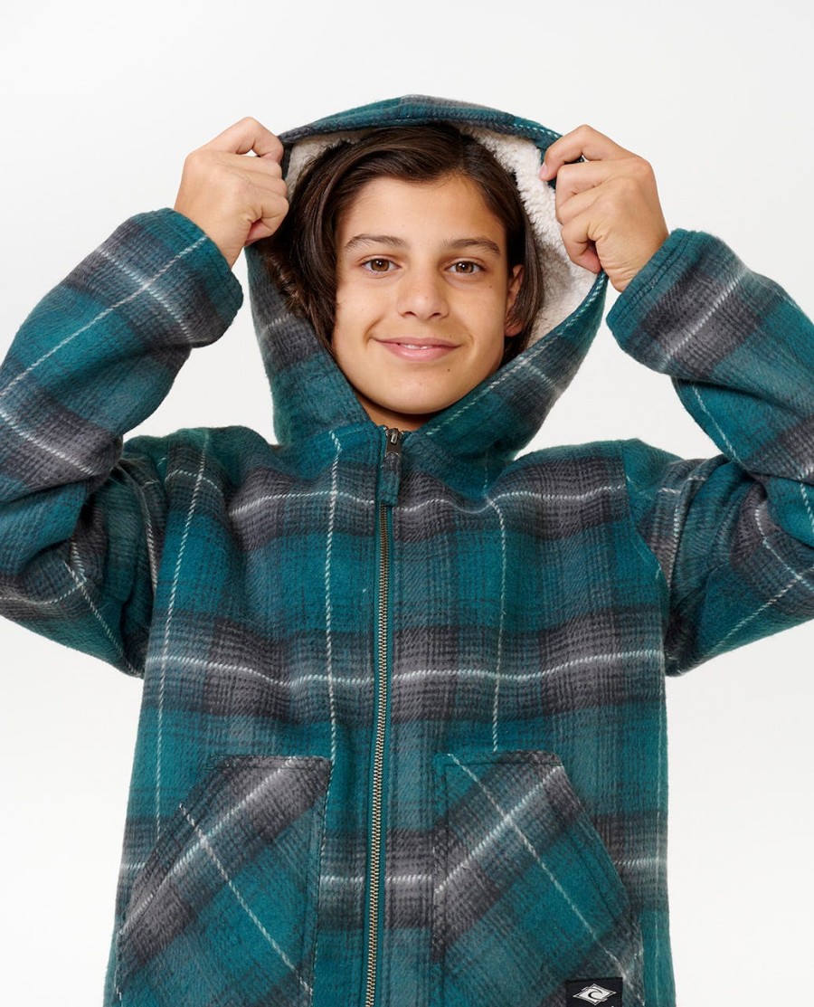 surf check jacket - jongens 8-16 jaar