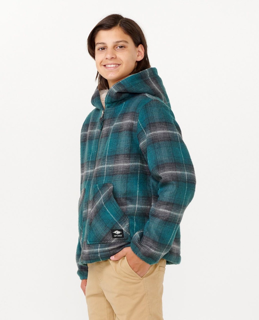 surf check jacket - jongens 8-16 jaar