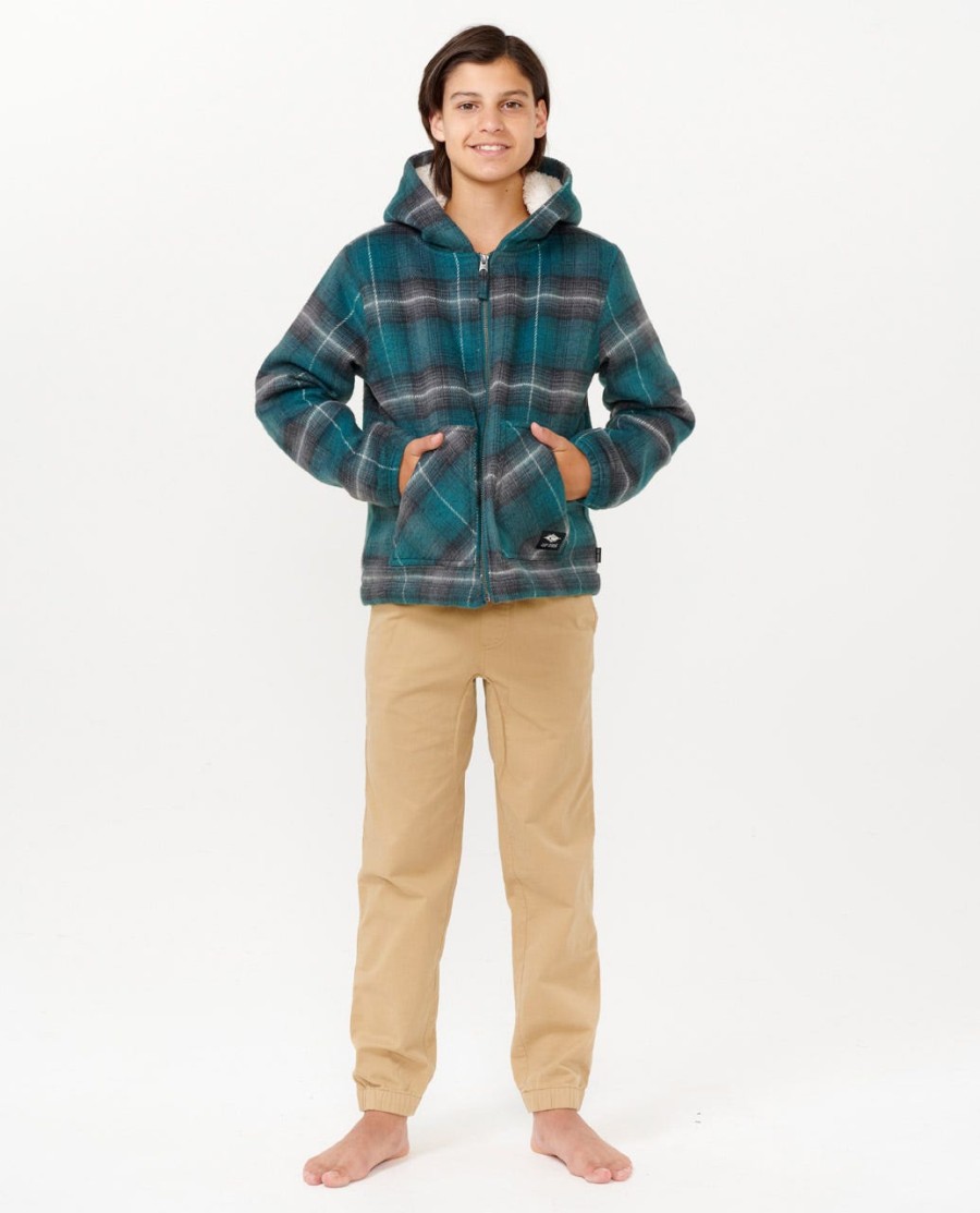 surf check jacket - jongens 8-16 jaar
