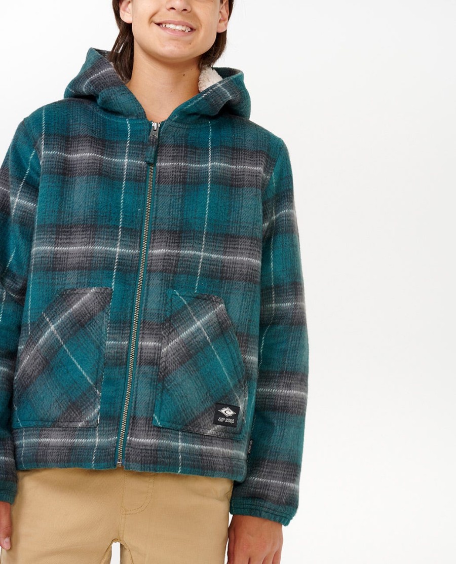 surf check jacket - jongens 8-16 jaar