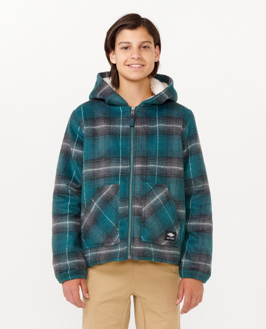 surf check jacket - jongens 8-16 jaar