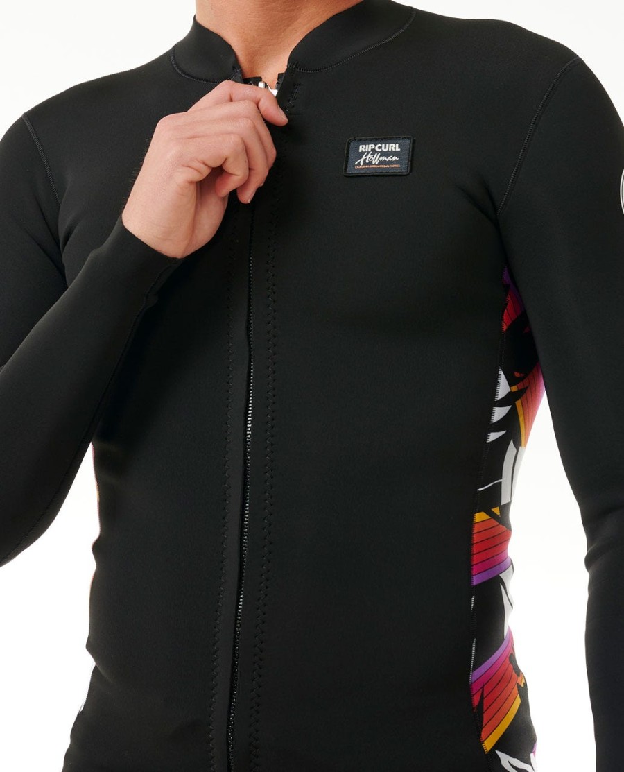 dawn patrol 15 mm wetsuitjas met lange mouwen