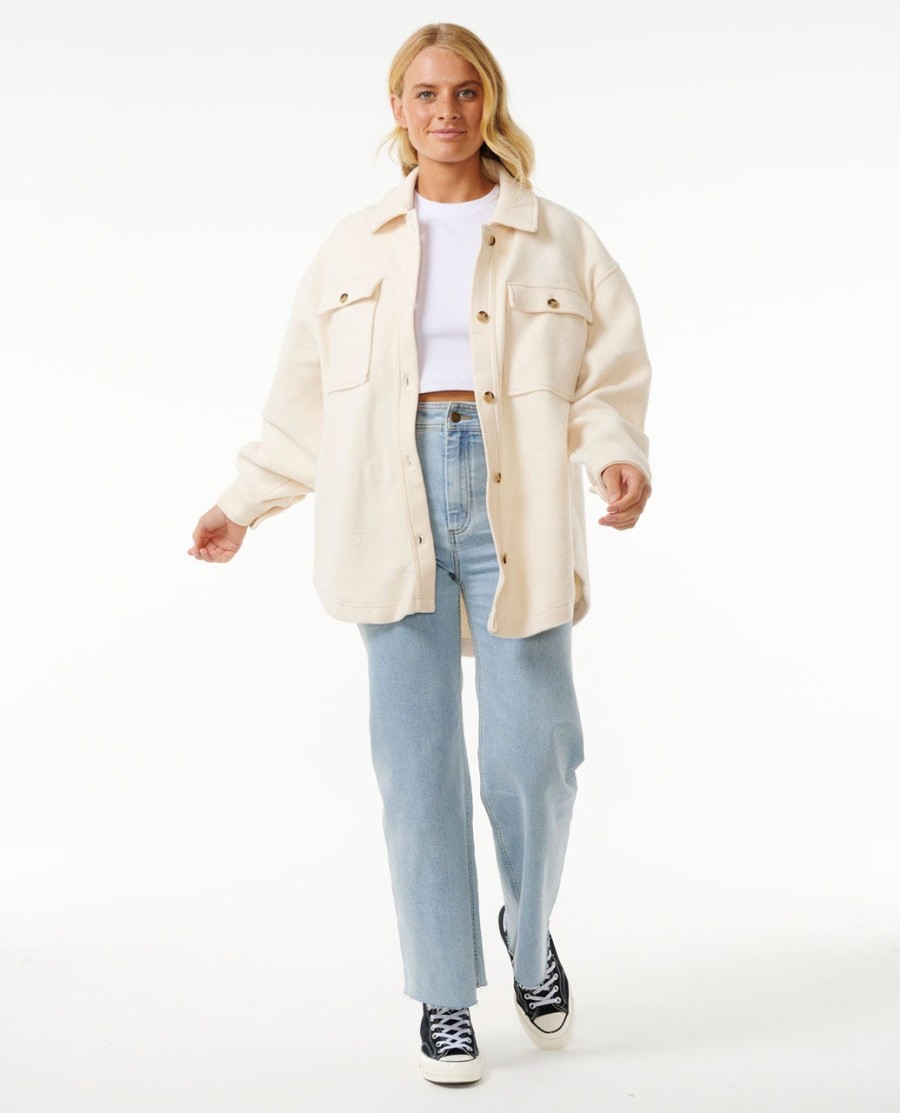 hoogtij fleece shacket