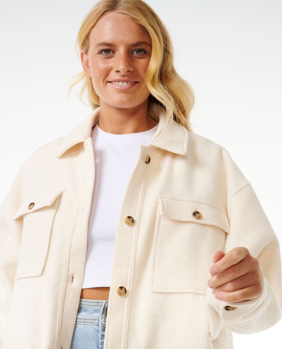 hoogtij fleece shacket