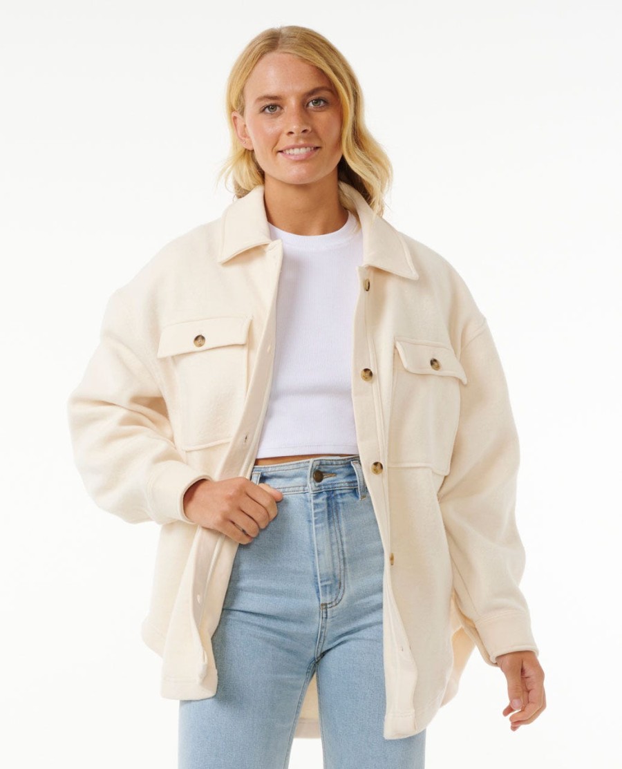 hoogtij fleece shacket