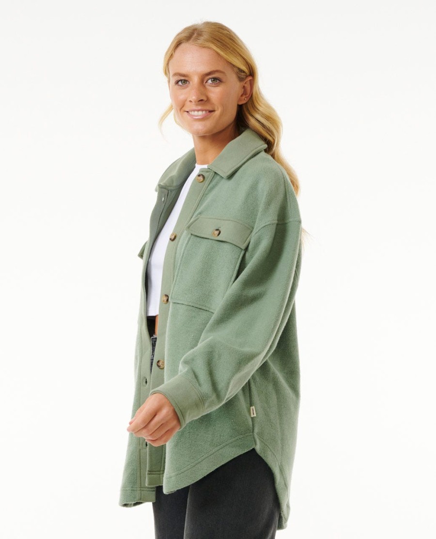 hoogtij fleece shacket