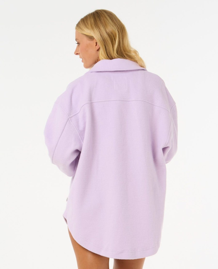 hoogtij fleece shacket