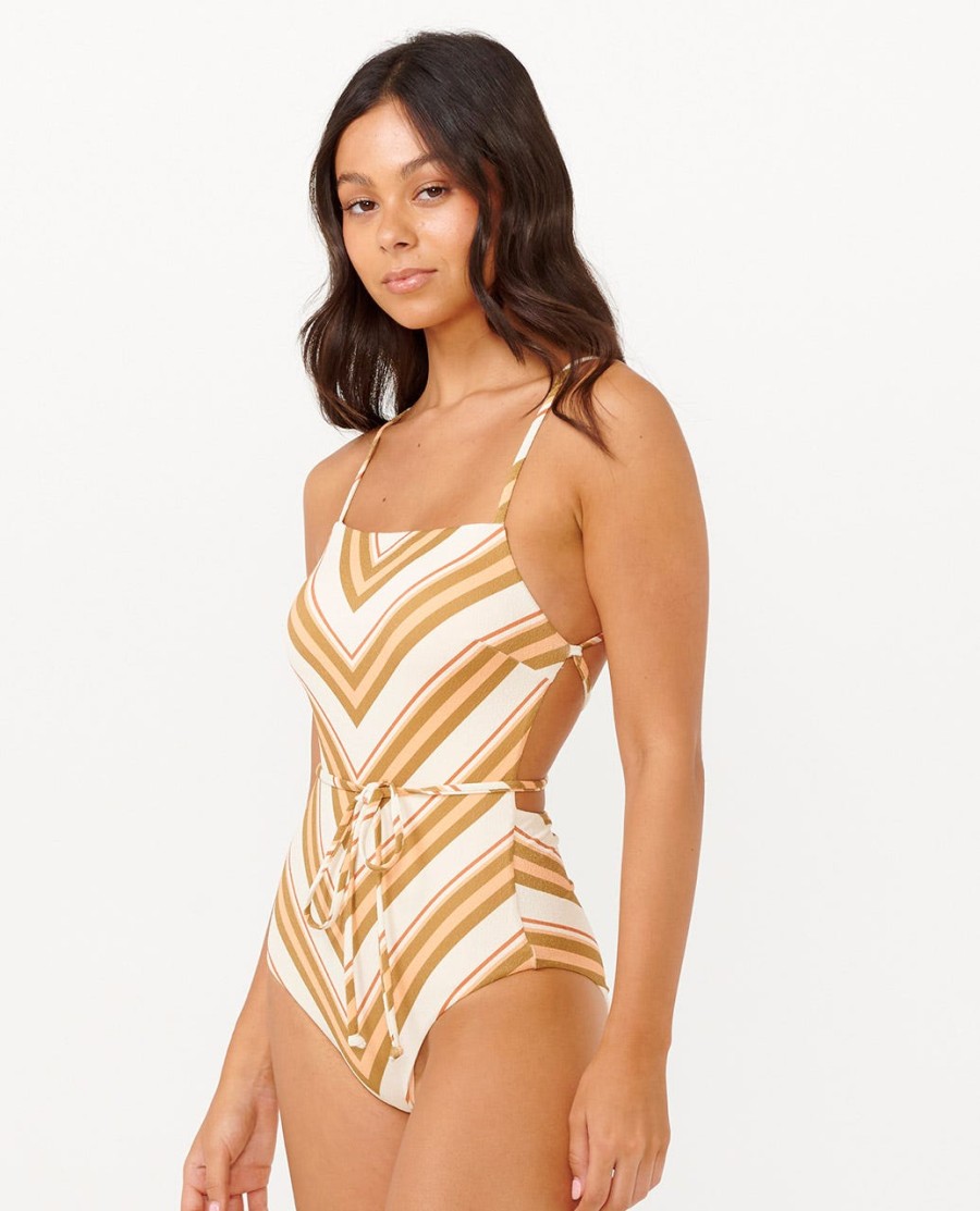 catalina stripe one piece