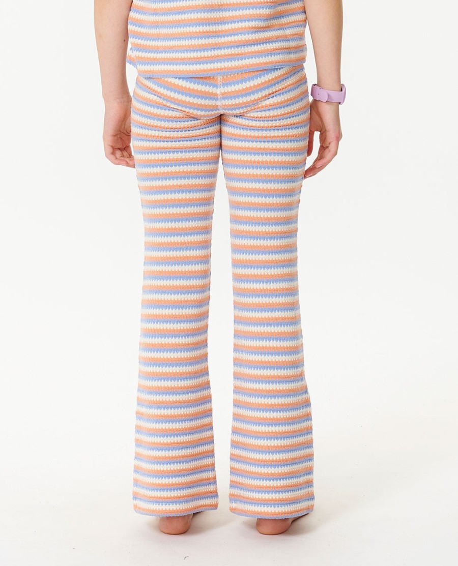 gebreide broek met zonnestrepen - meisjes 8-14 jaar