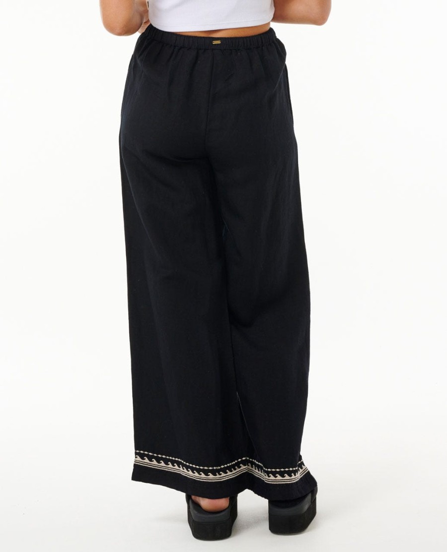 soleil broek met wijde pijpen