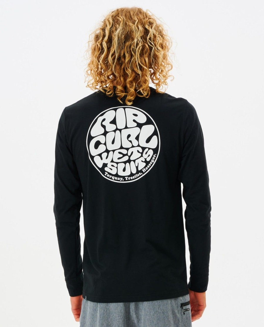 icons of surf rash guard met lange mouwen en upf-bescherming