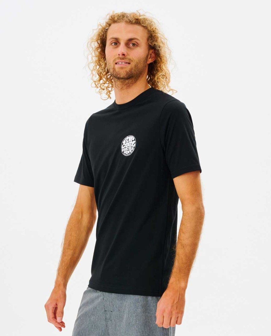 icons of surf rash guard met korte mouwen en upf-bescherming